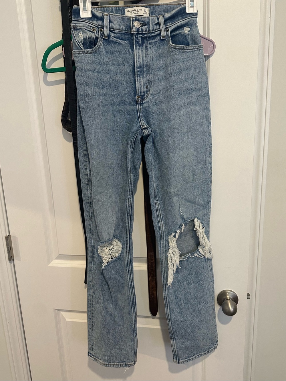 Abercrombie Jeans Size 00/24 Curve Love